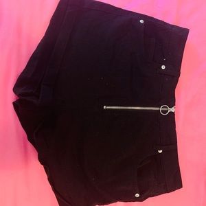 Black shorts